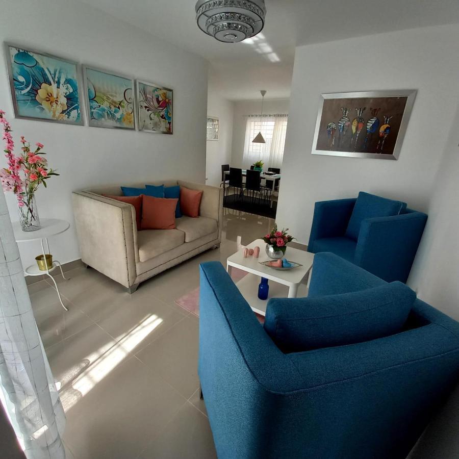 Confortable Apartamento De 3 Tres Habitaciones, Con Hermosa Vista De Area Verde, Ademas De Piscinas Y Juegos Infantiles En Area Recreativa Santiago De Los Caballeros Extérieur photo